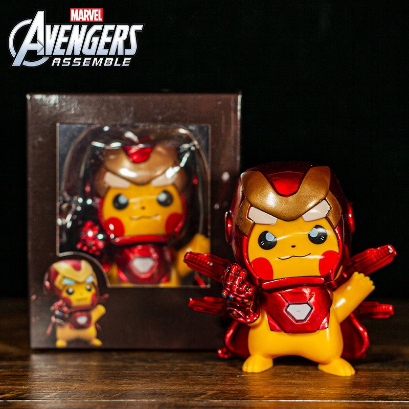 Car Accessories For Women - 12cm Pikachu figurine, car figurine, Avengers