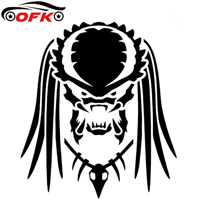 Car Accessories On Amazon - Predator Car Sticker Personality Sunscreen Decal