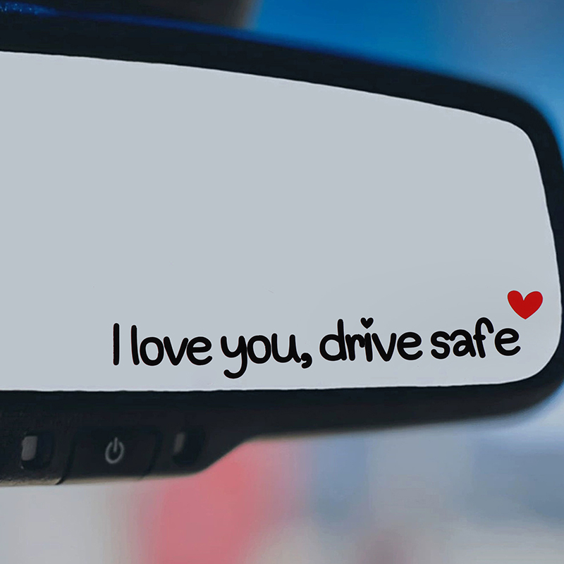 I Love You Drive Safe Car Mirr - Car Accessories For Women recensie en prijs