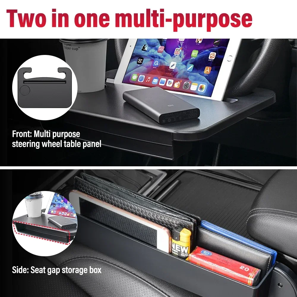 Multi-used Car Tray Laptop Des - Car Seat Organizer recensie en prijs
