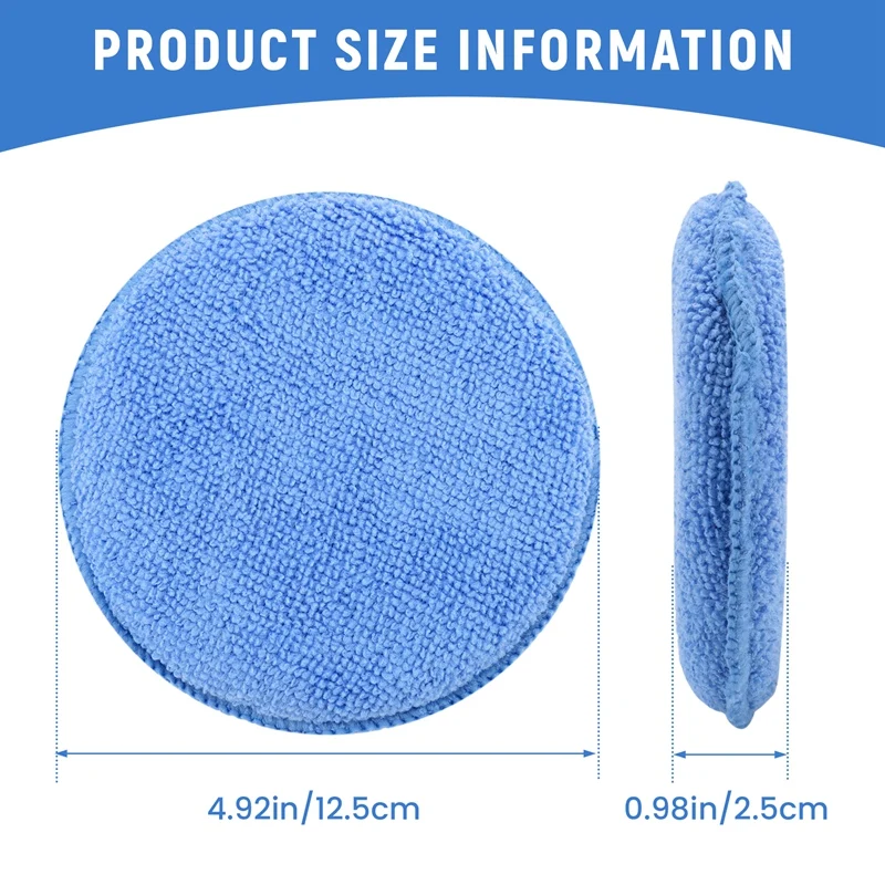 5Inch Microfiber Wax Applicato - Car Wax Polishing Pad recensie en prijs