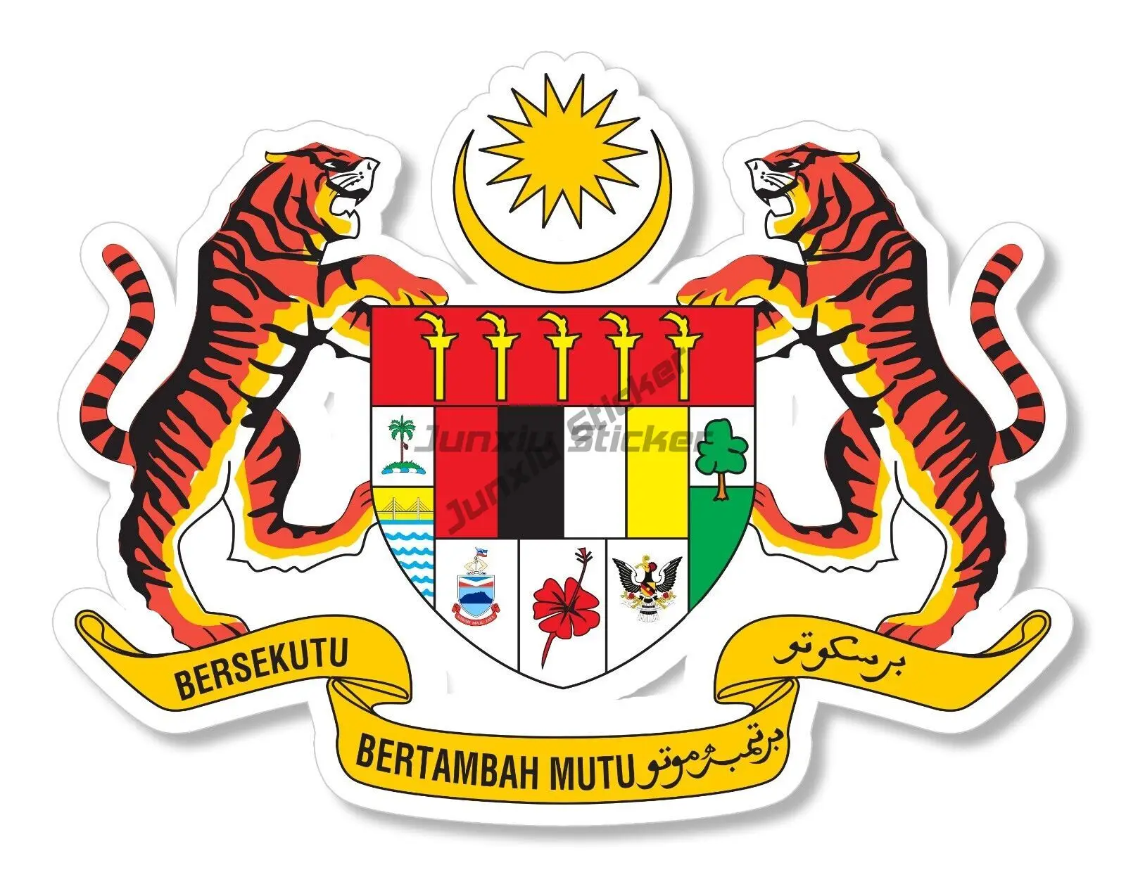 Malaysia MAL Flag Emblem Creat - Car Accessories Malaysia recensie en prijs