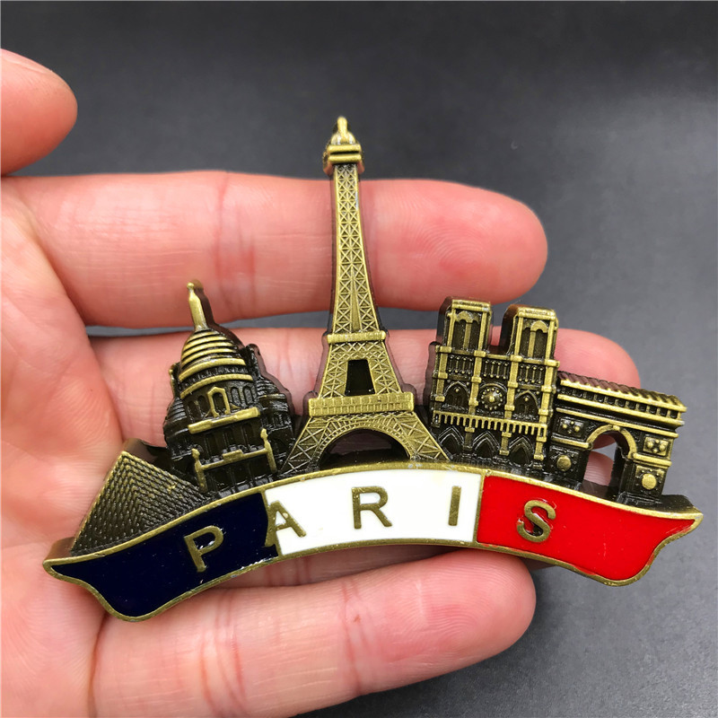 France Paris Metal 3D Cute Mag - Car Accessories Dubai recensie en prijs