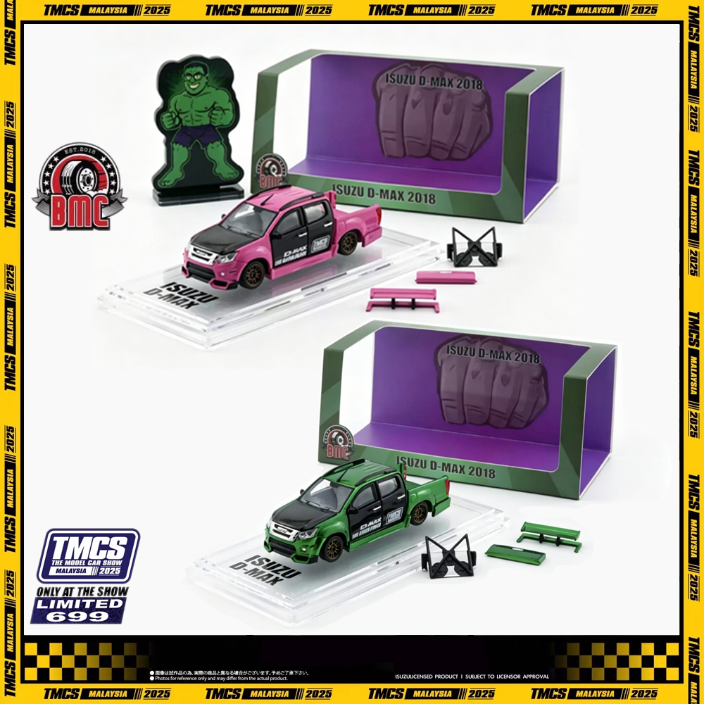 In Stock BMC 1:64 Isuzu D-Max  - Car Accessories Malaysia recensie en prijs