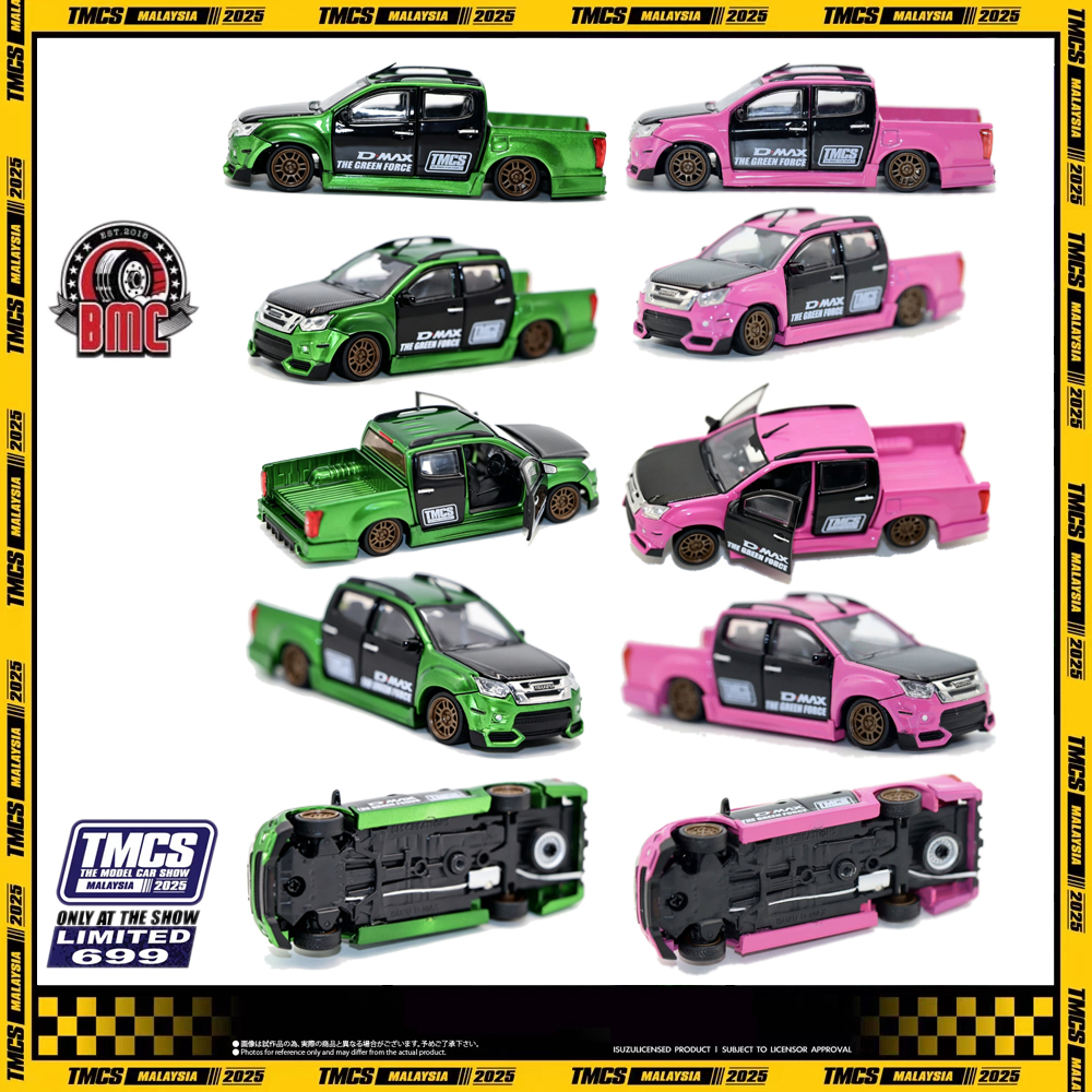 In Stock BMC 1:64 Isuzu D-Max  - Car Accessories Malaysia recensie en prijs