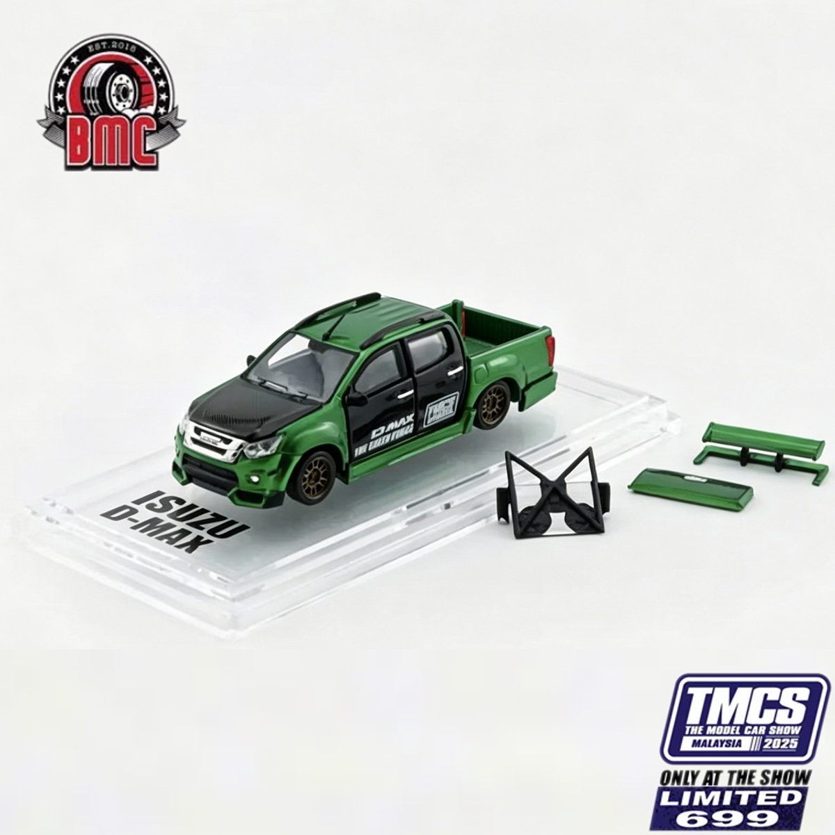 In Stock BMC 1:64 Isuzu D-Max  - Car Accessories Malaysia recensie en prijs