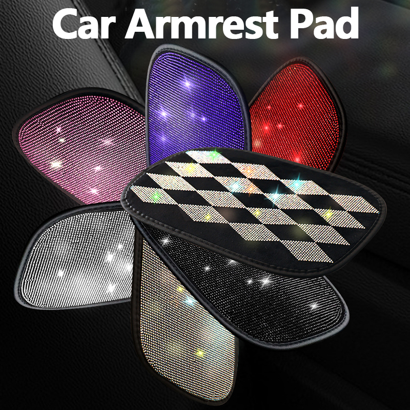 Car Armrest Pad Diamond Waterp - Car Accessories For Women recensie en prijs