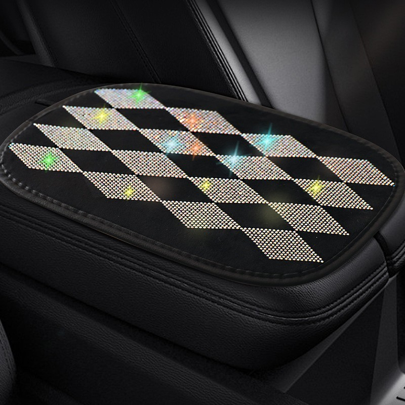 Car Armrest Pad Diamond Waterp - Car Accessories For Women recensie en prijs