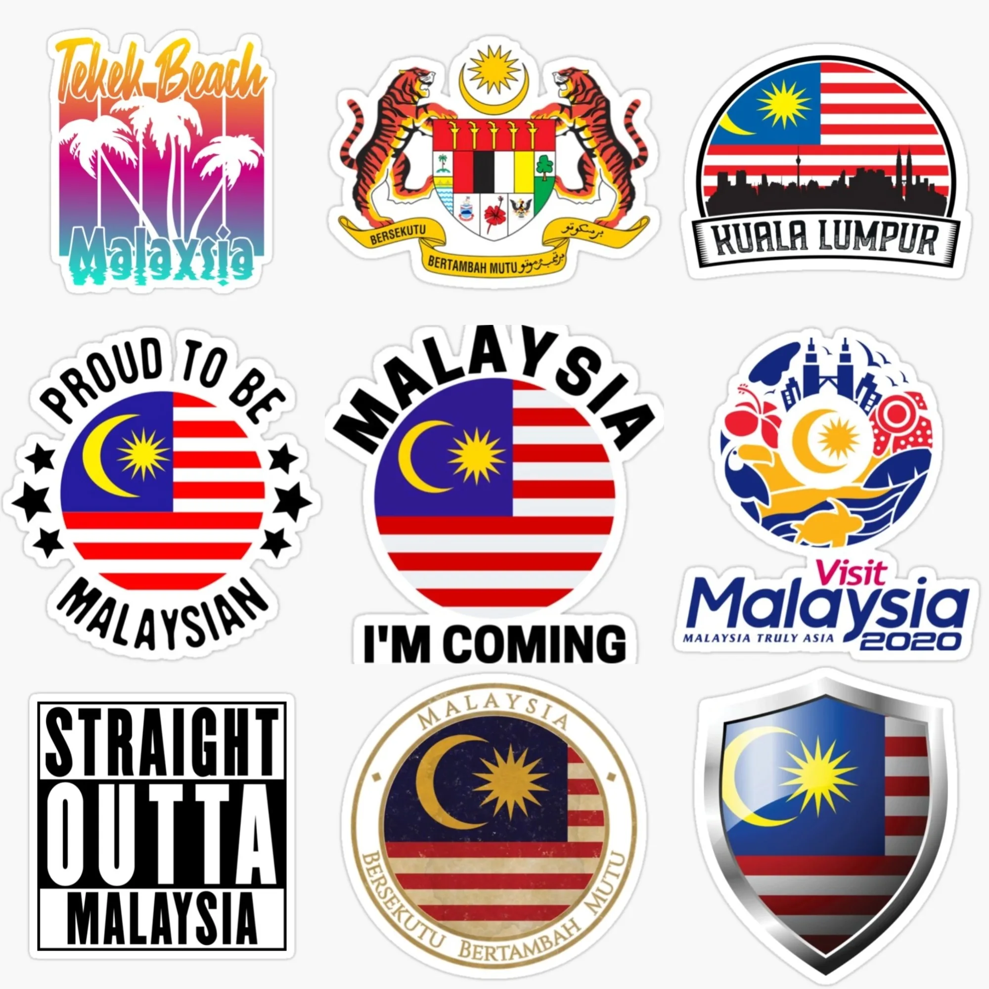 Malaysia Flag National Emblem  - Car Accessories Malaysia recensie en prijs