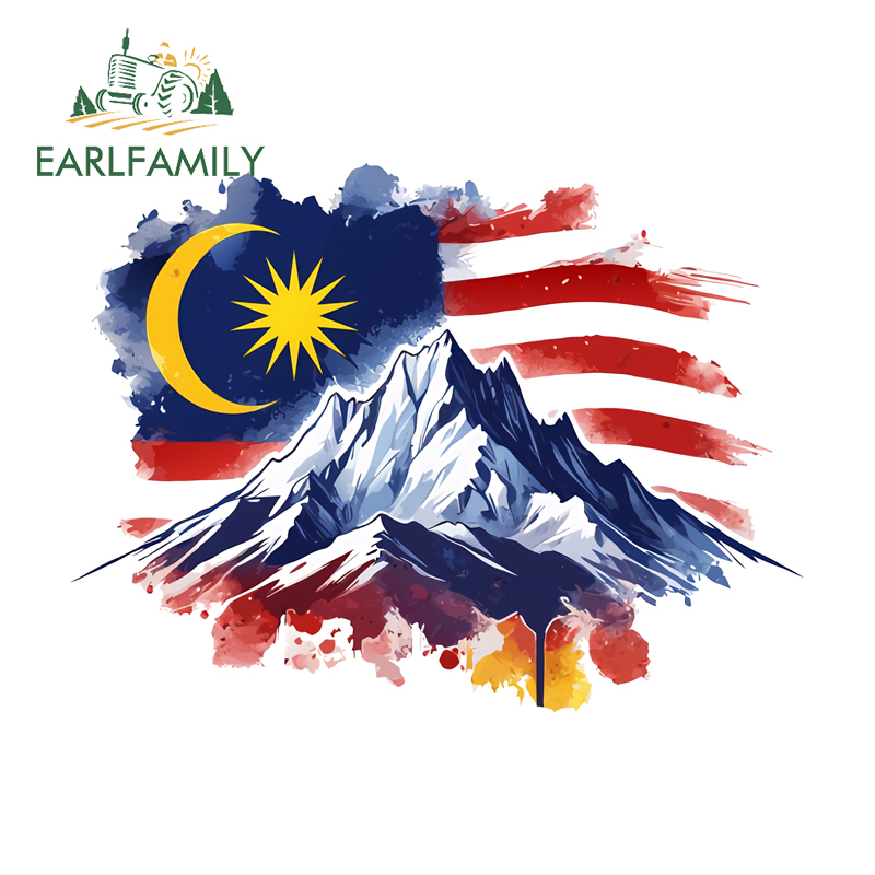 EARLFAMILY Malaysia Flag Bumpe - Car Accessories Malaysia recensie en prijs