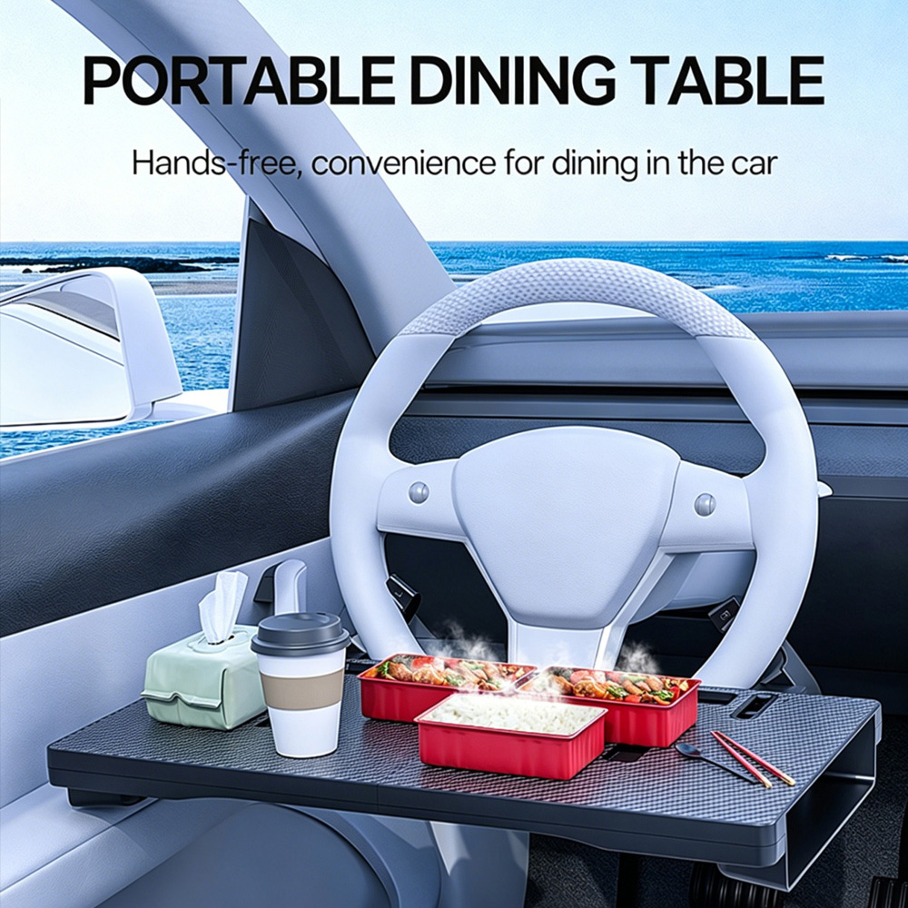 2-in-1 Foldable Car Steering W - Car Seat Organizer recensie en prijs