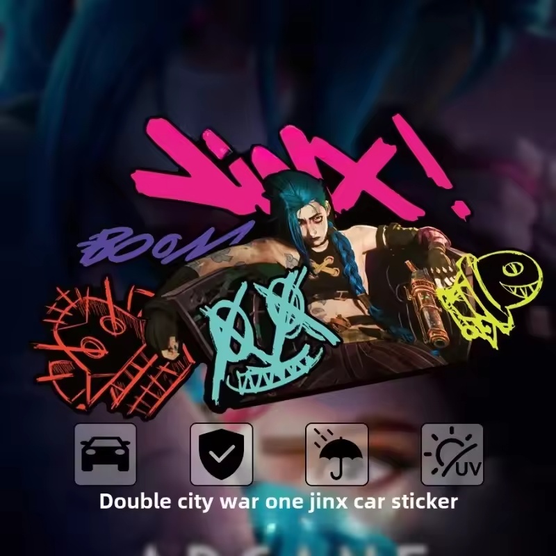 Arcane Jinx Graffiti Reflectiv - Car Accessories On Amazon recensie en prijs