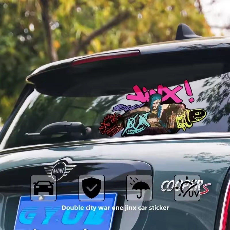 Arcane Jinx Graffiti Reflectiv - Car Accessories On Amazon recensie en prijs