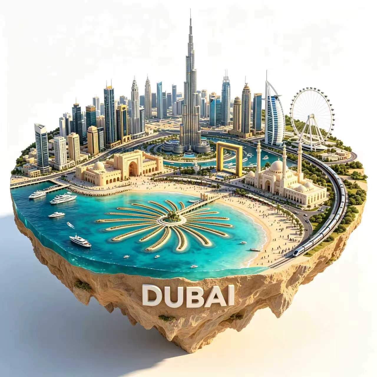Dubai Fridge Magnets Metal All - Car Accessories Dubai recensie en prijs