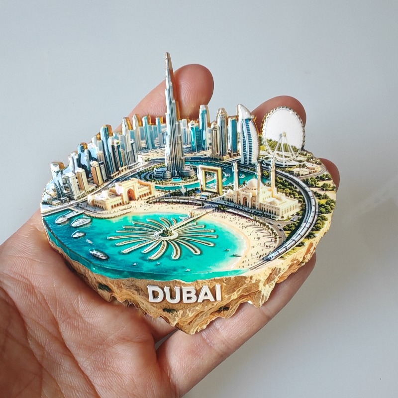 Dubai Fridge Magnets Metal All - Car Accessories Dubai recensie en prijs