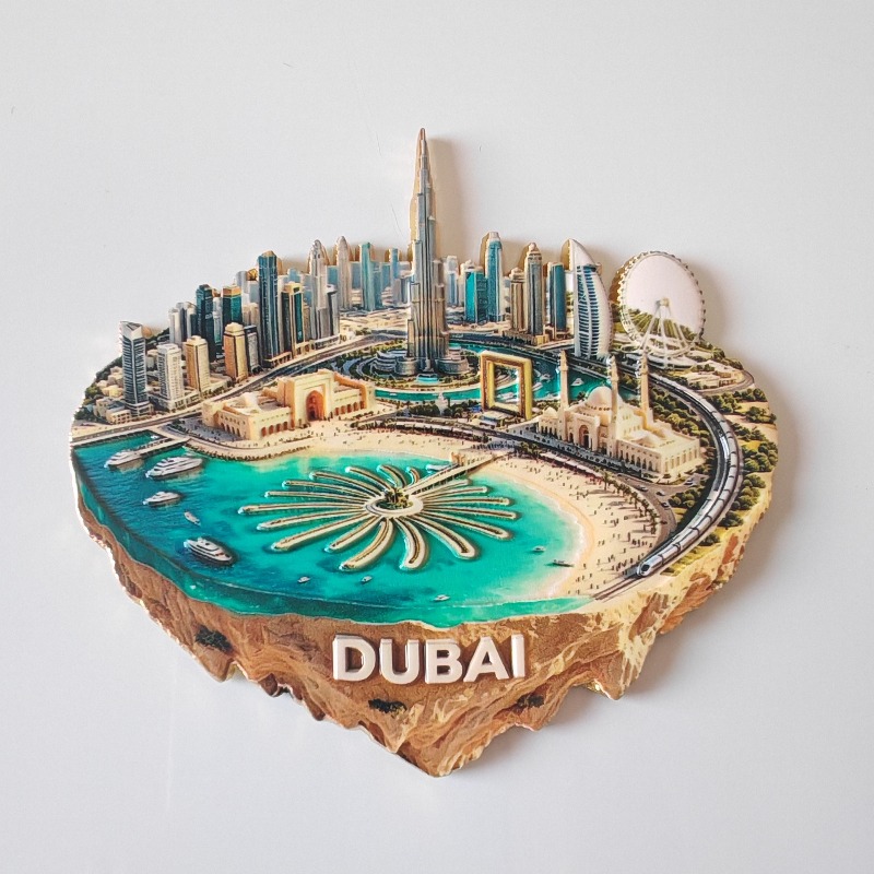 Dubai Fridge Magnets Metal All - Car Accessories Dubai recensie en prijs