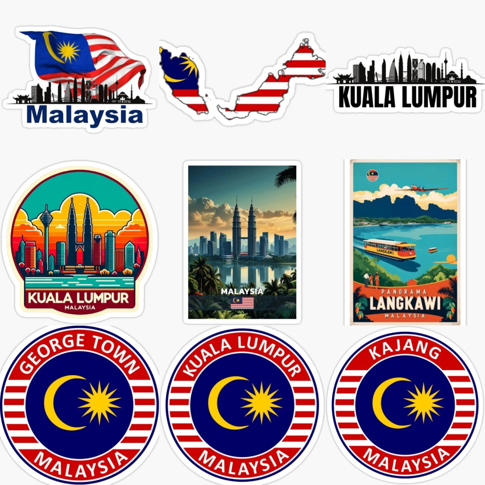 Malaysia Flag Map Emblem Scene - Car Accessories Malaysia recensie en prijs