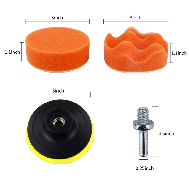 Car Polishing Sponge 75mm 3inc - Car Wax Polishing Pad recensie en prijs