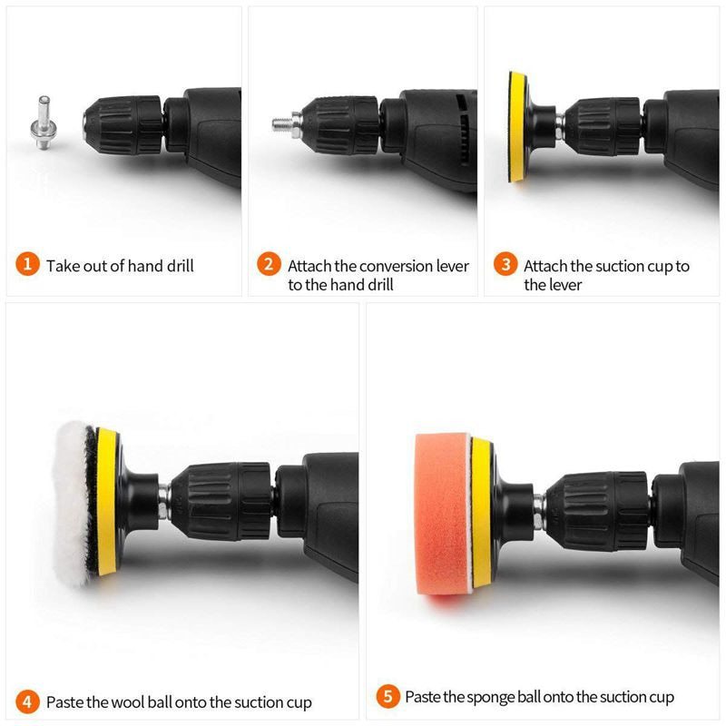 Car Polishing Sponge 75mm 3inc - Car Wax Polishing Pad recensie en prijs