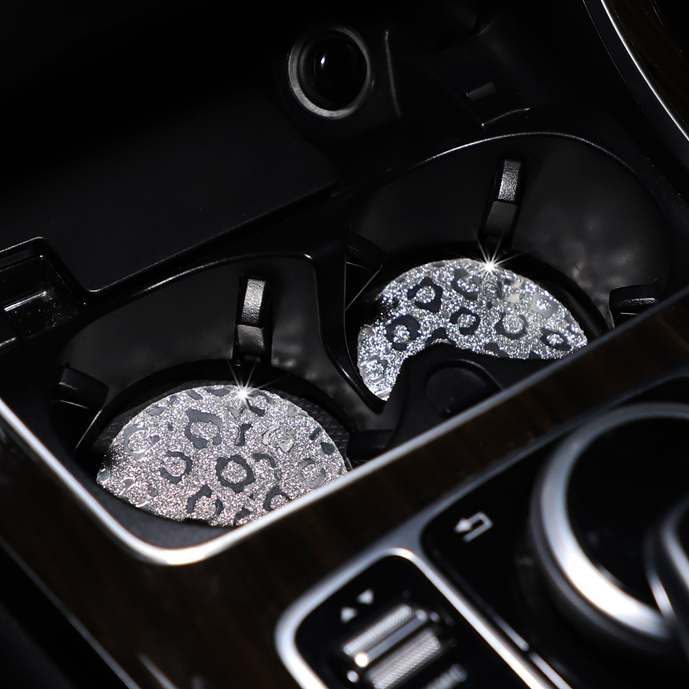 Two Leopard Print TPU Sparklin - Car Accessories For Women recensie en prijs