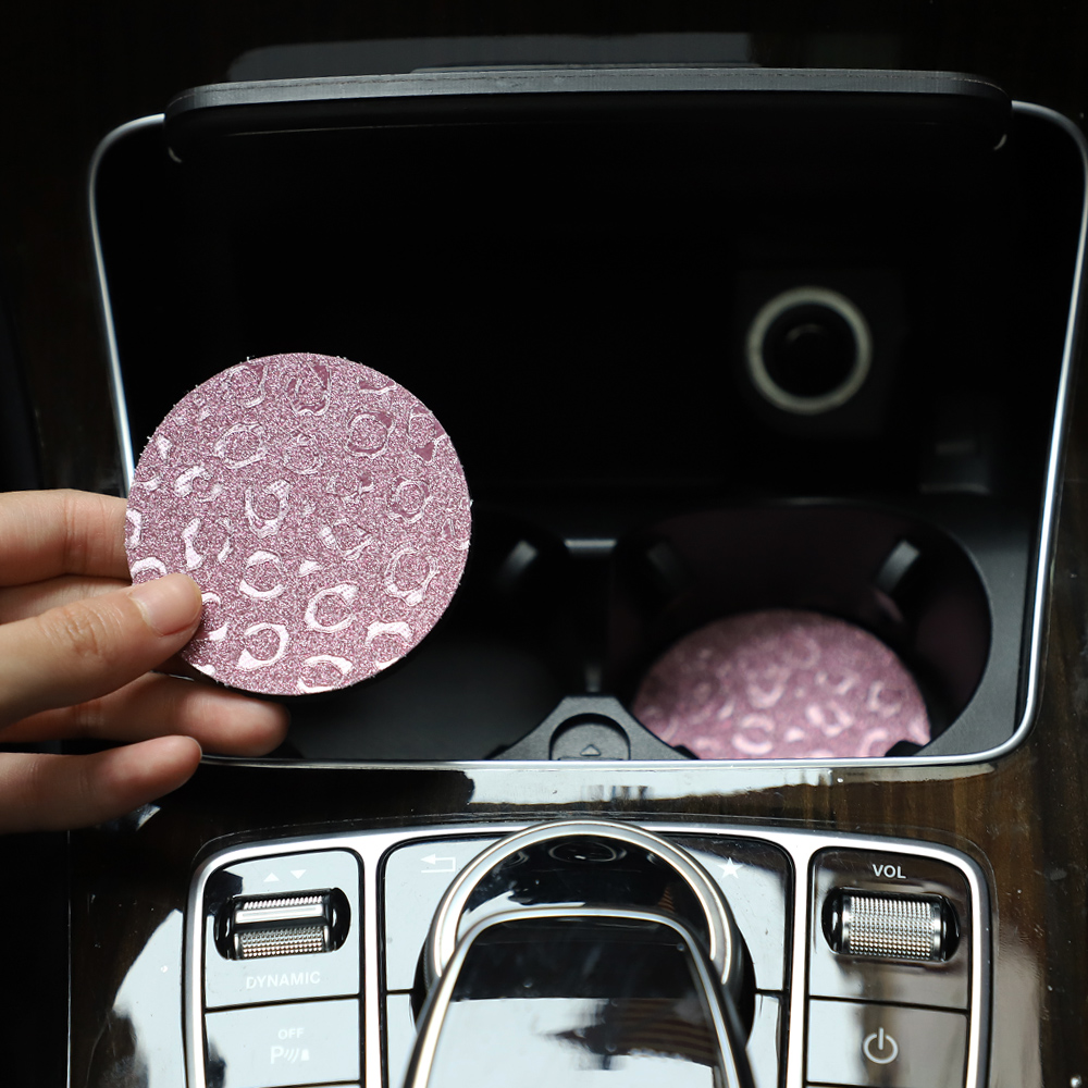 Two Leopard Print TPU Sparklin - Car Accessories For Women recensie en prijs