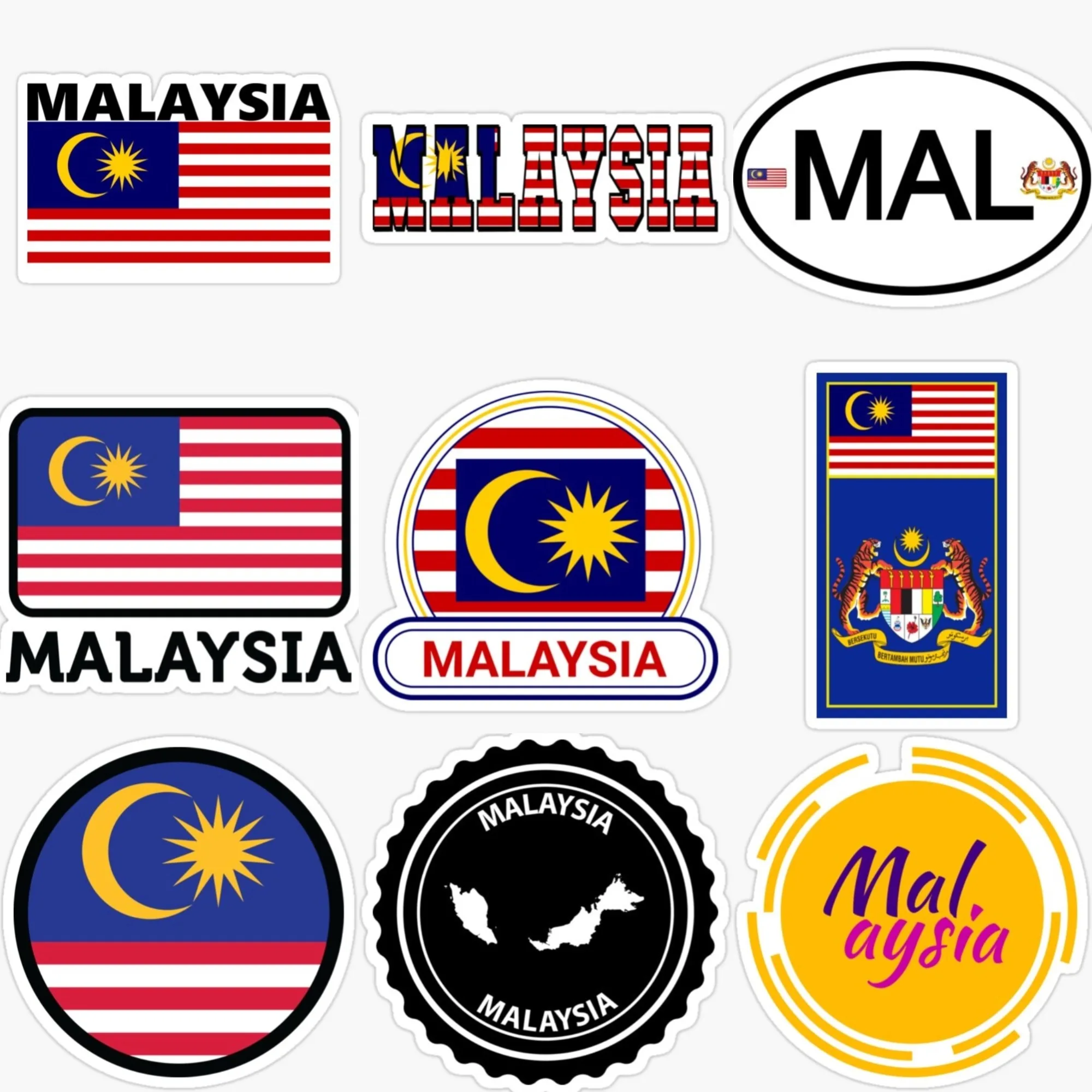 Malaysia MAL Flag Map National - Car Accessories Malaysia recensie en prijs