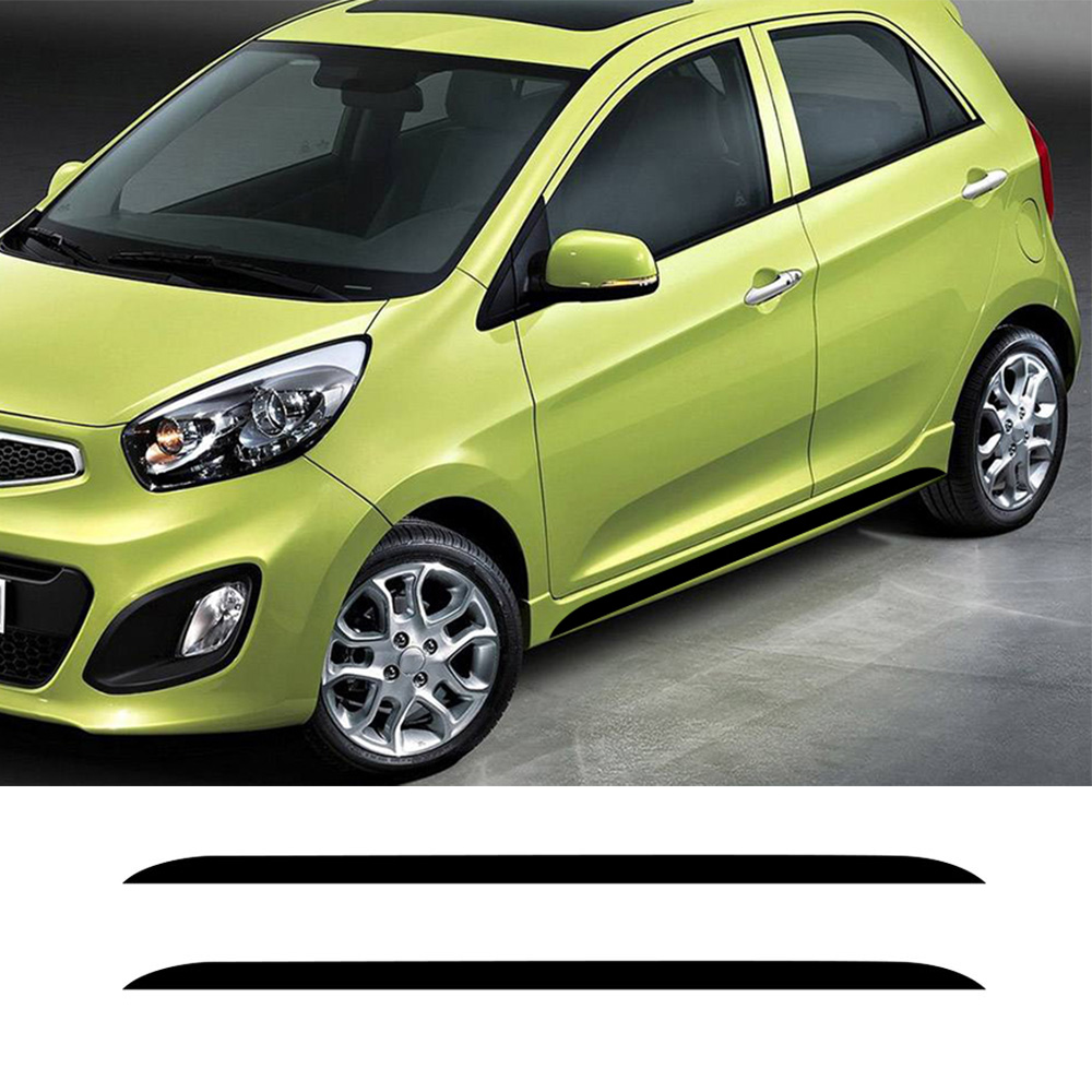 2PCS Car Side Door Skirt Strip - Car Accessories On Amazon recensie en prijs