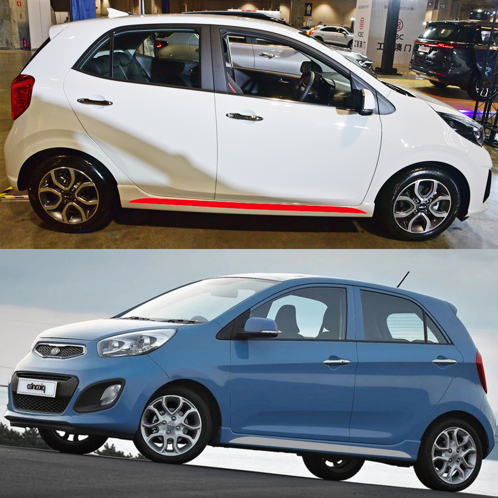 2PCS Car Side Door Skirt Strip - Car Accessories On Amazon recensie en prijs