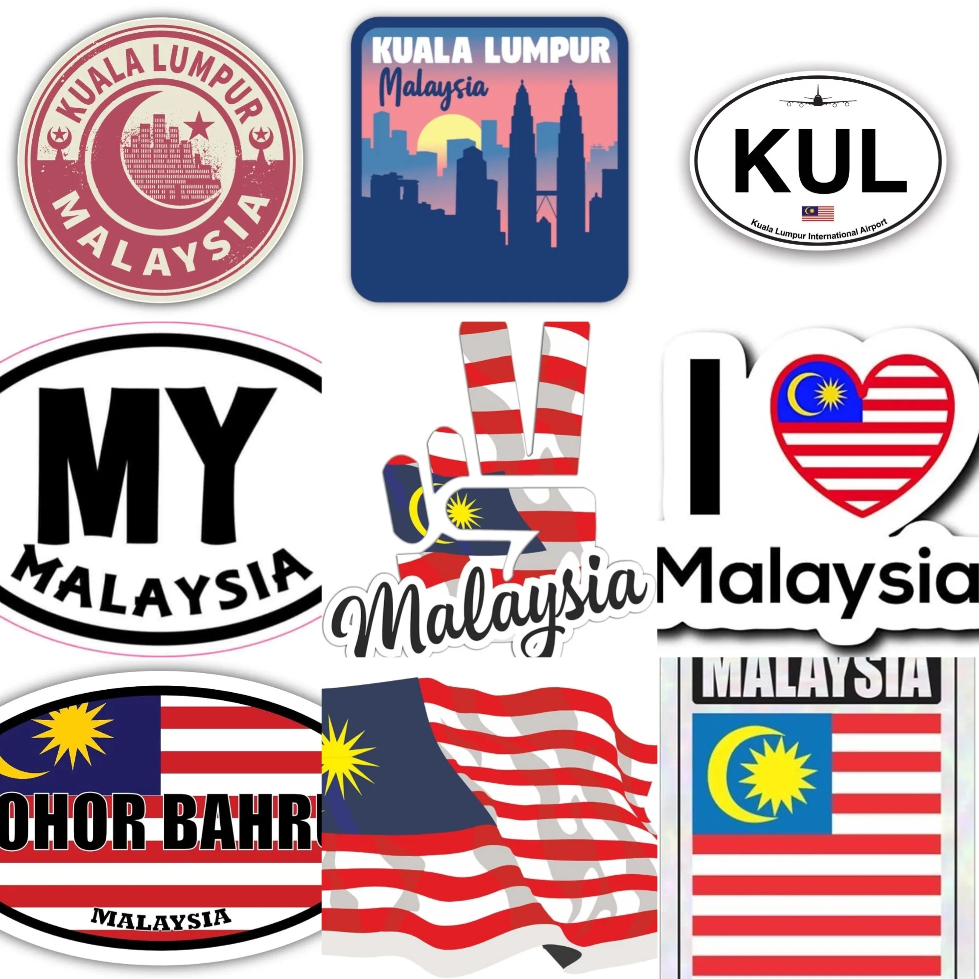 Malaysia MY Flag Emblem Creati - Car Accessories Malaysia recensie en prijs