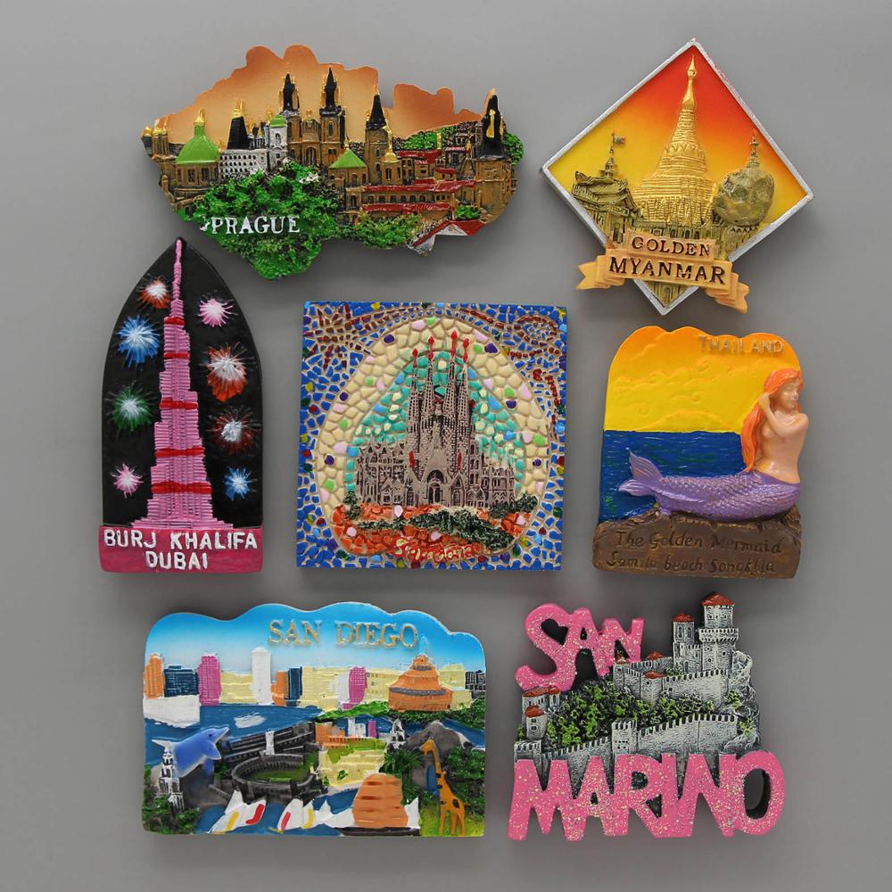 fridge magnets Barcelona mosai - Car Accessories Dubai recensie en prijs
