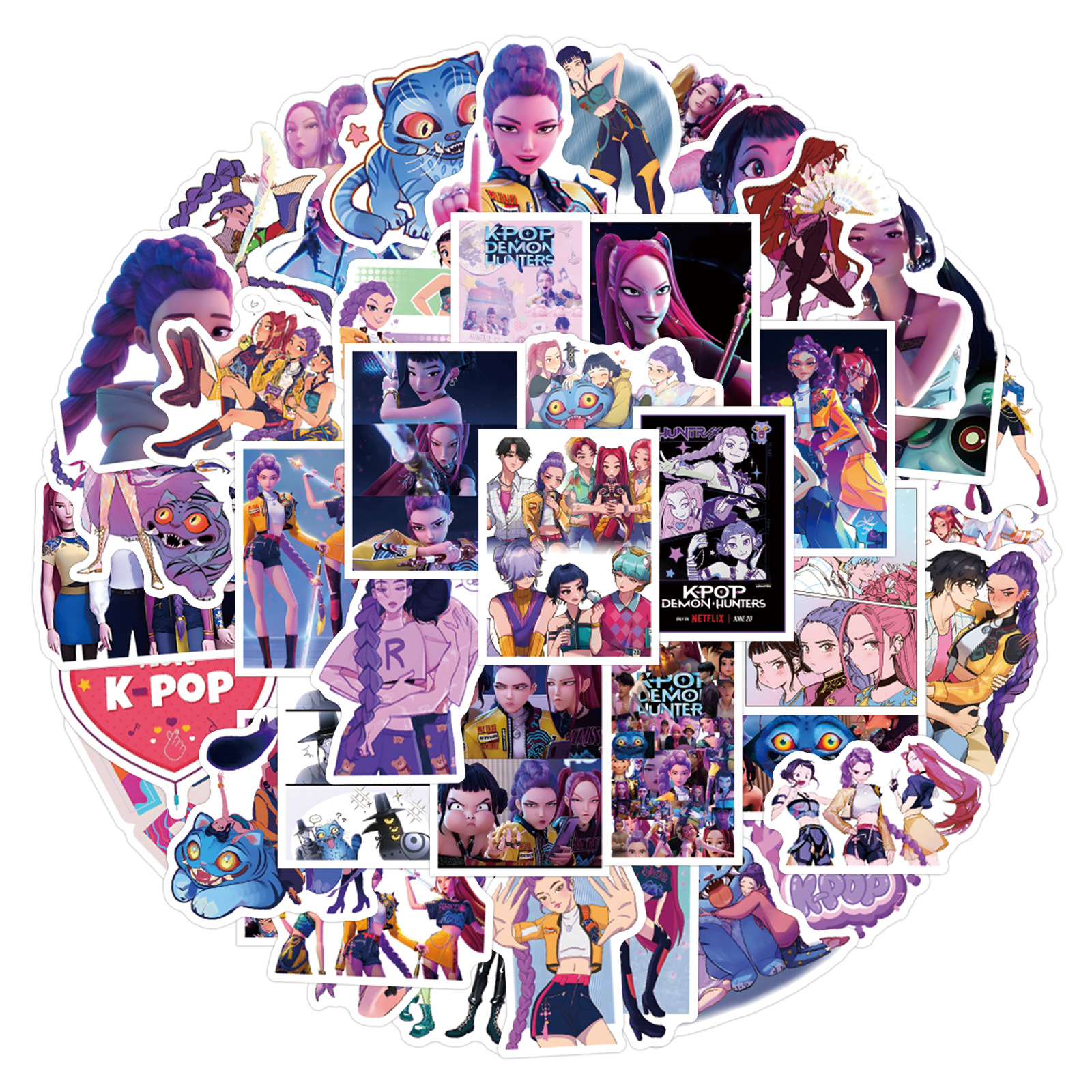 55/110pcs K-Pop Anime cartoon  - Car Accessories On Amazon recensie en prijs