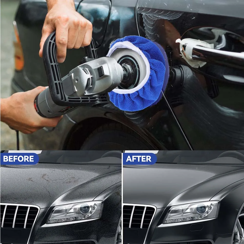 5-10inches Car Microfiber Poli - Car Wax Polishing Pad recensie en prijs